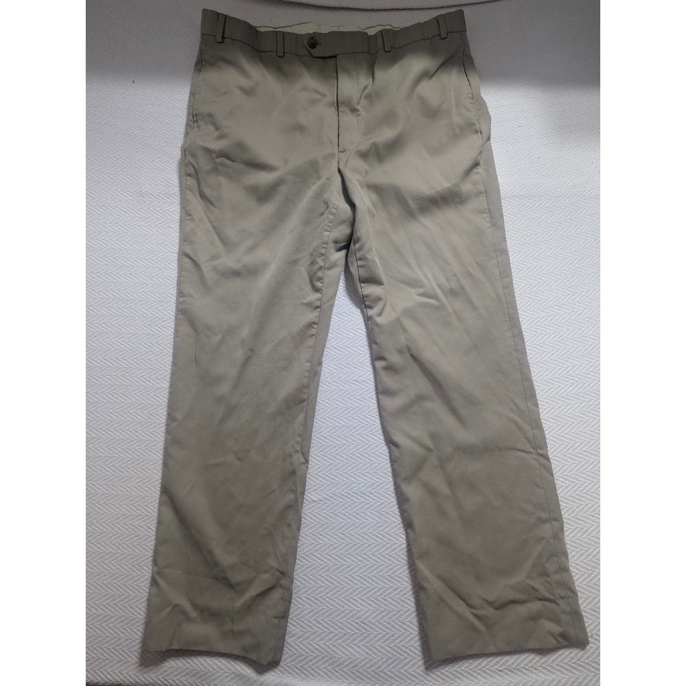 Brooks Brothers Madison Fit Pants Mens 40x32 Khaki Good Classic Straight Chino